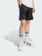adidas Originals Black Adicolor Firebird Shorts - Image 1 of 5