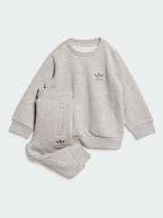 adidas Originals Grey Crew Set - Image 1 of 6