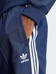 adidas Originals Blue Adicolor Baggy Fit Firebird Track Joggers - Image 3 of 5