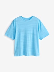 Blue Slub T-Shirt - Image 1 of 1