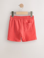 Coral Red Jersey Shorts (3mths-7yrs) - Image 2 of 4