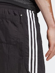 adidas Originals Black Adicolor Classics Sprinter Shorts - Image 4 of 5