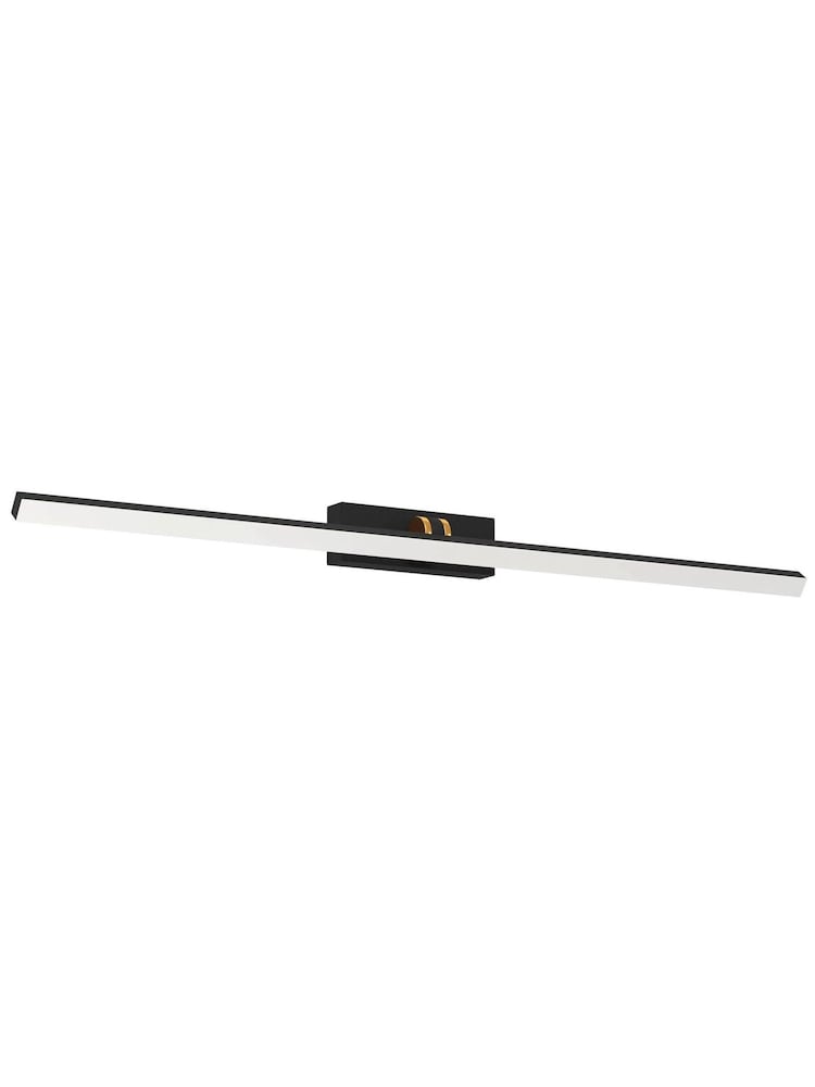 Eglo Black Brass Verdello LED Plastic Mirror Light - Image 2 of 5 Eglo Black Brass Verdello LED Plastic Mirror Light - Image 2 of 5