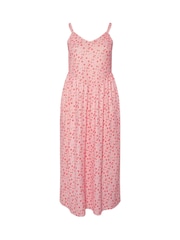 Yours Curve Limited Ditsy V Waist Dress - Imagem 5 de 5