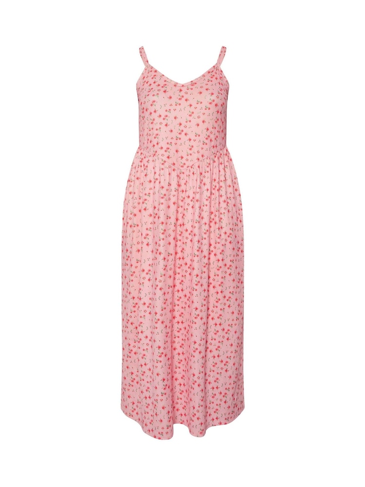Yours Curve Limited Ditsy V Waist Dress - Imagem 5 de 5