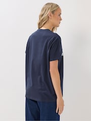 Long Tall Sally Blue Oversized San Franciso T-Shirt - Image 3 of 5