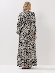 Long Tall Sally Brown Tie Waist Maxi Dress - Image 2 of 5