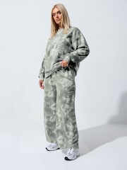 Yours Curve Limited Tie Dye Joggers - Imagen 1 de 5