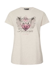 Yours Curve Placement Core T-Shirt - Imagem 4 de 5