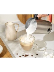 Salter Silver Stainless Steel Milk Frother - Image 3 of 6