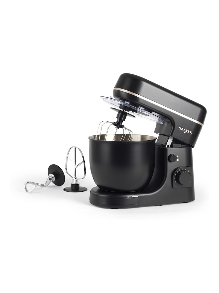 Salter Black Alchemy Stand Mixer - Image 1 of 8 Salter Black Alchemy Stand Mixer - Image 1 of 8