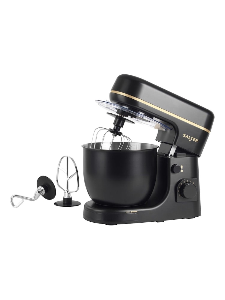 Salter Black Alchemy Stand Mixer - Image 8 of 8 Salter Black Alchemy Stand Mixer - Image 8 of 8