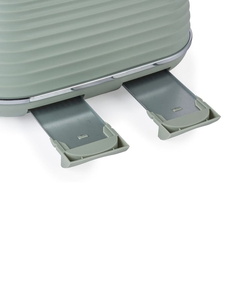 Salter Sage Ripple 4 Slice Toaster - Image 2 of 6 Salter Sage Ripple 4 Slice Toaster - Image 2 of 6