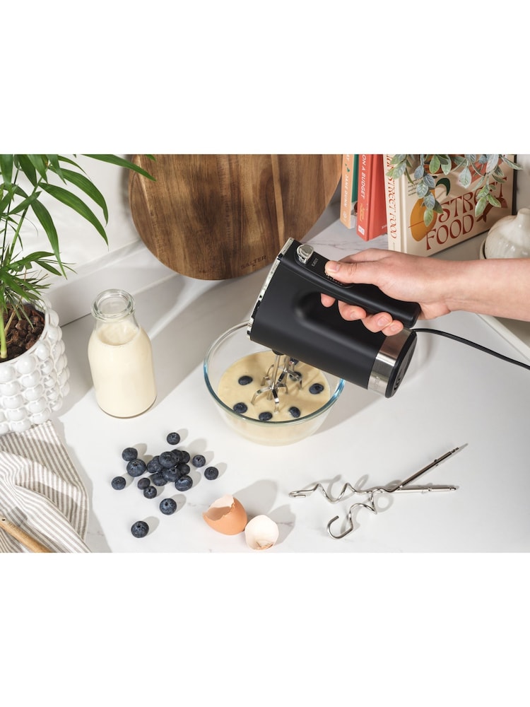 Salter Black 300W Hand Mixer - Image 1 of 5 Salter Black 300W Hand Mixer - Image 1 of 5