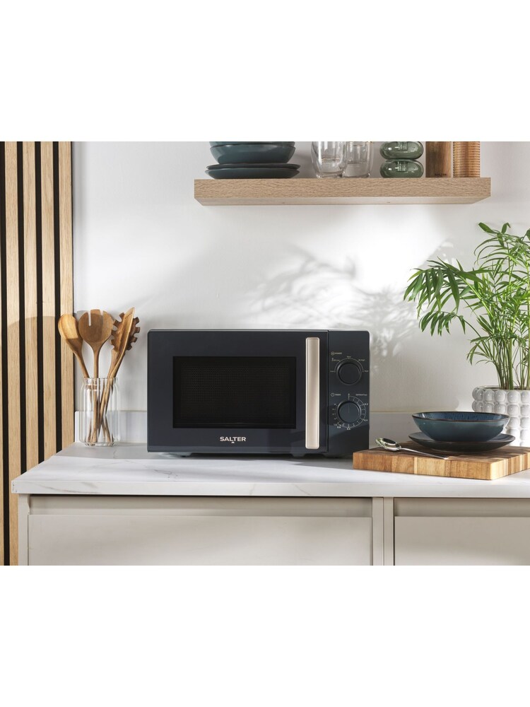 Salter Grey Marino 20L Manual Microwave - Image 1 of 6 Salter Grey Marino 20L Manual Microwave - Image 1 of 6