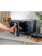 Salter Grey Marino 20L Manual Microwave - Image 2 of 6