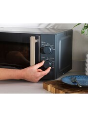Salter Grey Marino 20L Manual Microwave - Image 3 of 6