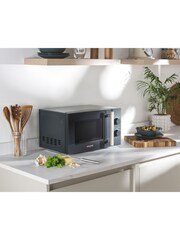 Salter Grey Marino 20L Manual Microwave - Image 4 of 6