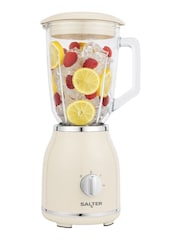 Salter Cream Retro Glass Jug Blender - Image 2 of 5