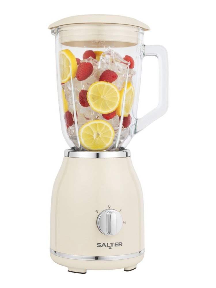 Salter Cream Retro Glass Jug Blender - Image 2 of 5