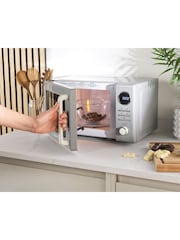 Salter Grey Retro Grey 20L Digital Microwave - Image 2 of 8