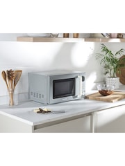 Salter Grey Retro Grey 20L Digital Microwave - Image 4 of 8