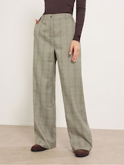 Long Tall Sally Green Wide Leg Trousers - Image 2 of 5