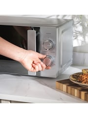 Salter Silver Aspen 20L Manual Microwave - Image 3 of 9