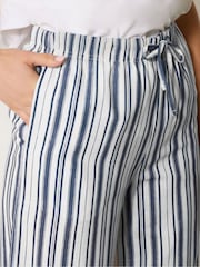 Long Tall Sally Blue Wide Leg Trousers - Image 4 of 5