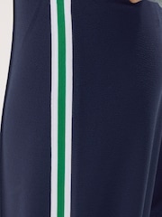 PixieGirl Petite Blue Side Stripe Tapered Wide Leg Trousers - Image 3 of 4