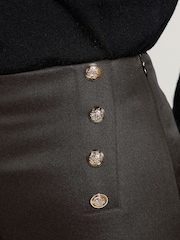 Long Tall Sally Black Military Button Trousers - Image 4 of 5