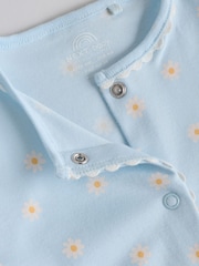 Blue/Yellow Baby Sleepsuits 4 Pack (0mths-2yrs) - Image 11 of 18