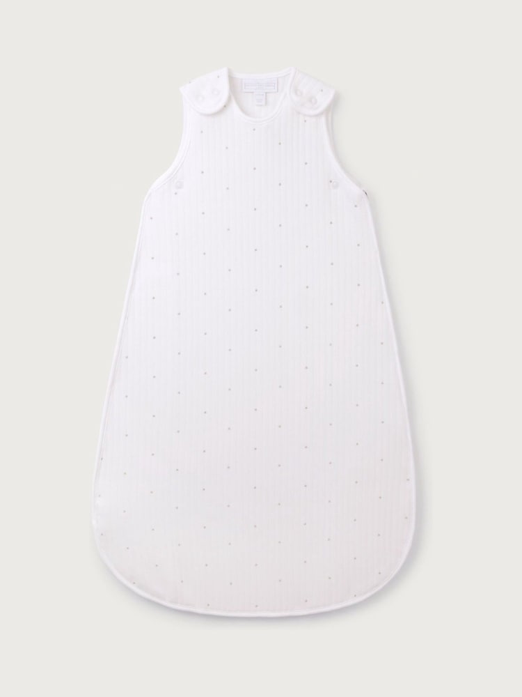 The White Company Star Quilted White Sleeping Bag 1.0 Tog - Image 4 of 4 The White Company Star Quilted White Sleeping Bag 1.0 Tog - Image 4 of 4