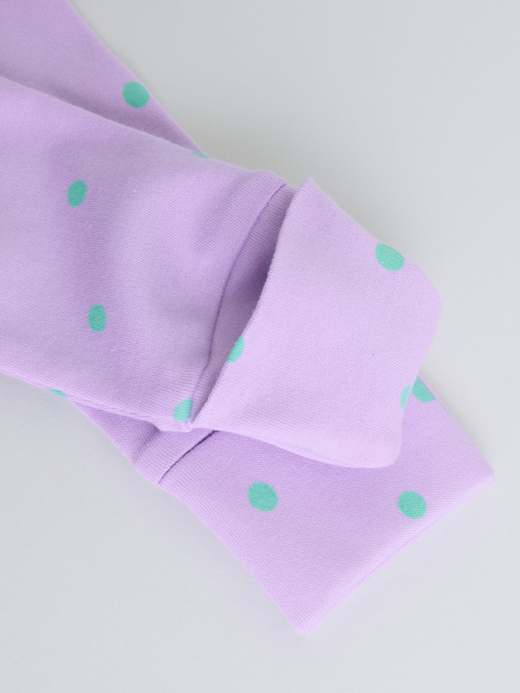 Purple/Orange Two Way Zip Baby Sleepsuit 5 Pack (0-2yrs) - Image 15 of 15 Purple/Orange Two Way Zip Baby Sleepsuit 5 Pack (0-2yrs) - Image 15 of 15