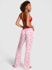 Victoria's Secret Pink Pink Tulip Cherries Long Pyjama Bottoms - Image 2 of 3