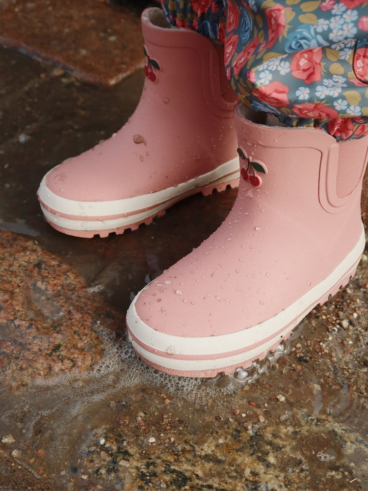 Konges Sløjd Pink Roi Rain Boots Low - Image 1 of 2