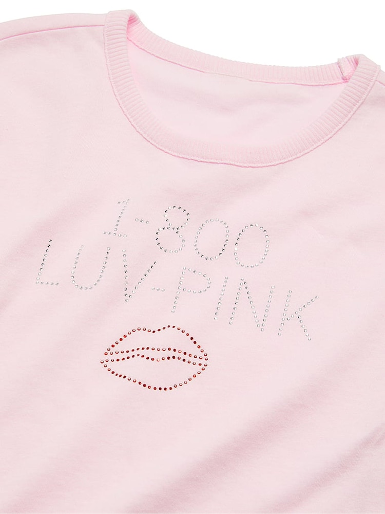 Victoria's Secret PINK Pink Tulip Retro T-Shirt - Image 3 of 3