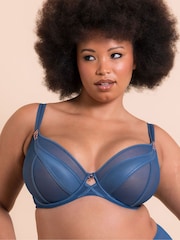 Curvy Kate Blue Suspense Plunge Bra - Image 1 of 5