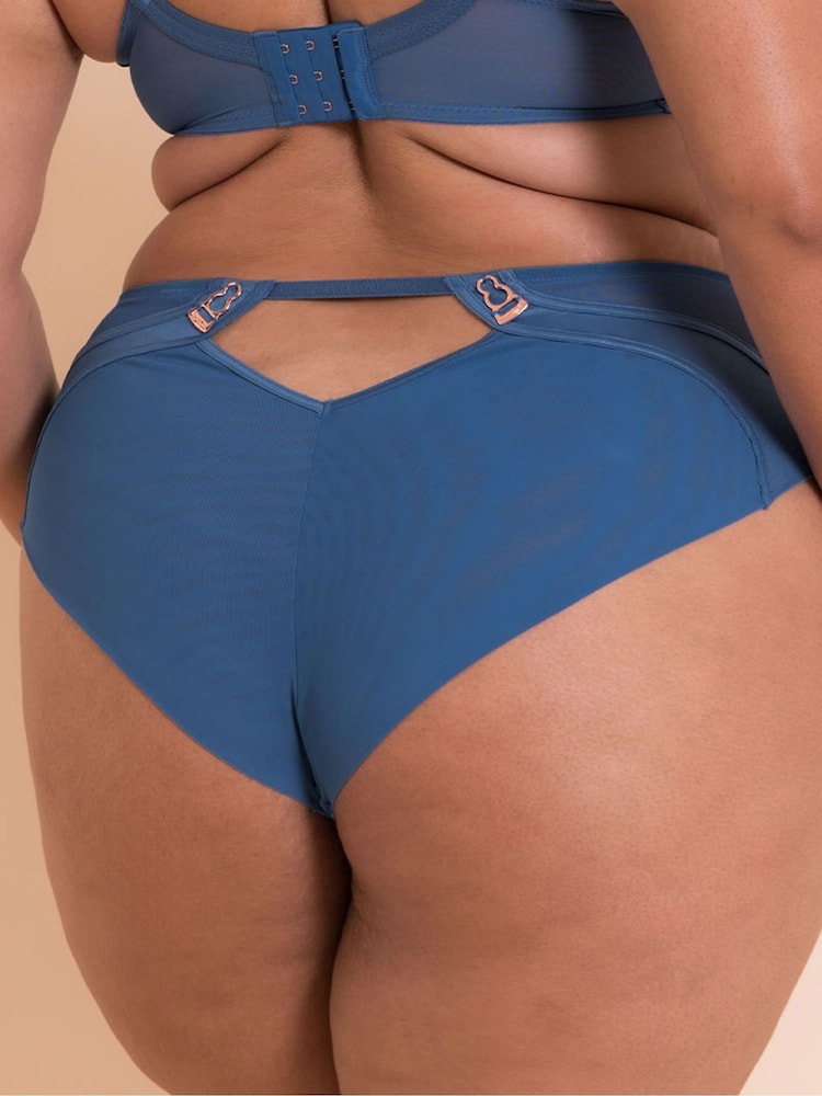 Curvy Kate Blue Suspense High Waist Briefs - Image 2 of 3