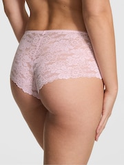 Victoria's Secret PINK Pink Tulip Cheeky No Show Lace Trim Knicker - Image 2 of 2