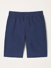 FatFace Selsey French Navy Seersucker Pull On Shorts - Image 5 of 5