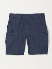 FatFace Burley Navy Lightweight Cargo Shorts - Image 6 of 6