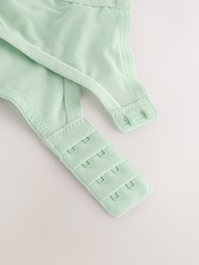 Cream/Pink/Green 3 Pack Non Pad Full Cup Bras - Image 11 of 11