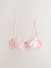 Cream/Pink/Green 3 Pack Non Pad Full Cup Bras - Image 8 of 11