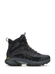 Merrell Black Moab Speed 2 Thermo Mid Hiking Boots - Image 1 of 3