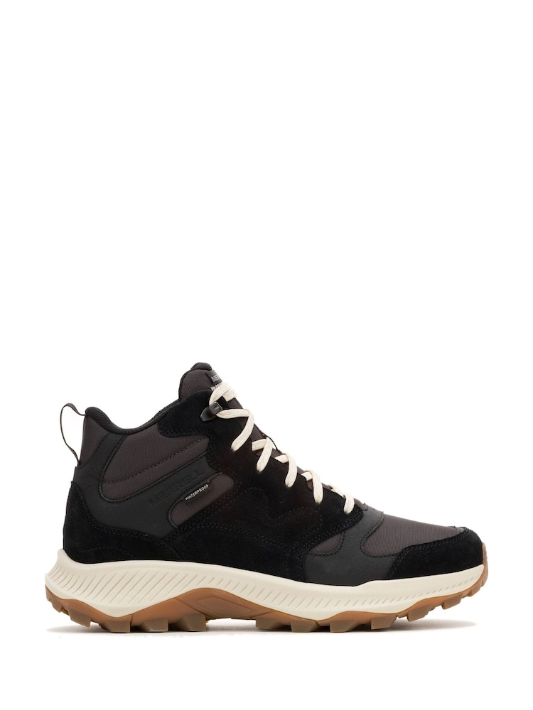 Merrell Black Tempo Sol Mid Hiking Boots - Image 1 of 4 Merrell Black Tempo Sol Mid Hiking Boots - Image 1 of 4
