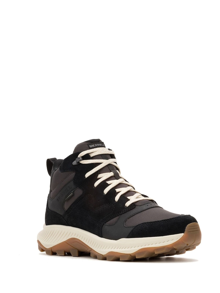 Merrell Black Tempo Sol Mid Hiking Boots - Image 2 of 4 Merrell Black Tempo Sol Mid Hiking Boots - Image 2 of 4
