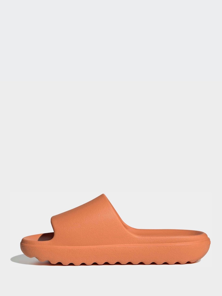 adidas Orange Adilette Lumia Slides - Image 2 of 9