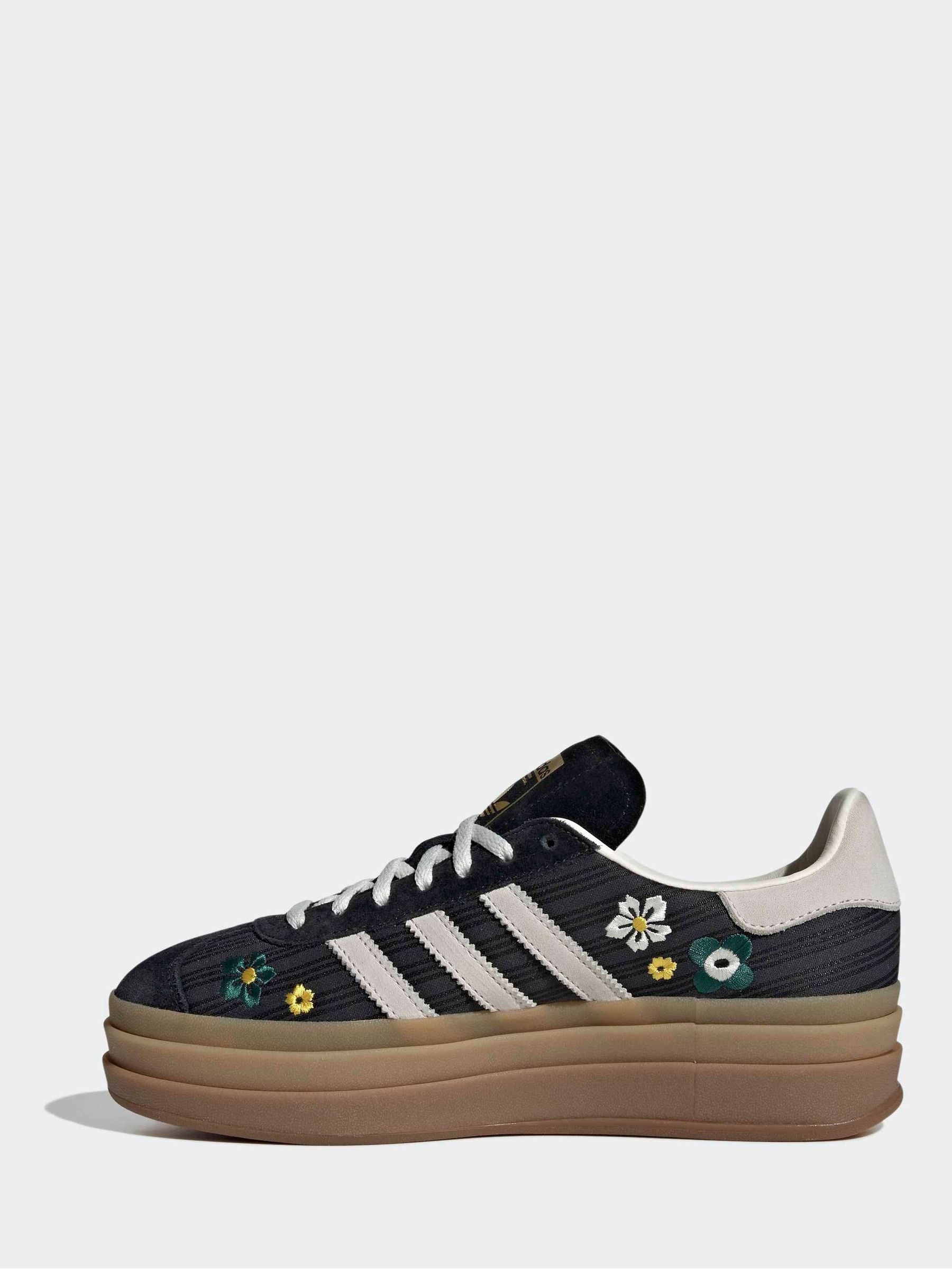 Buy adidas Originals Black/Ecru Gazelle Bold W Trainers from Next USA