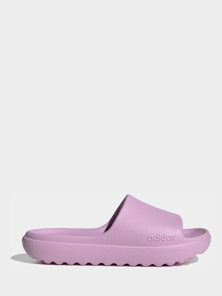 adidas Purple Adilette Lumia Slides - Image 1 of 9